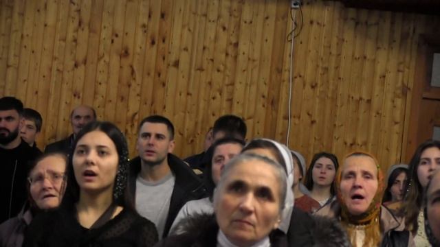 Общецерковное пение "Утром очень рано в стане Авраама " смотреть онлайн