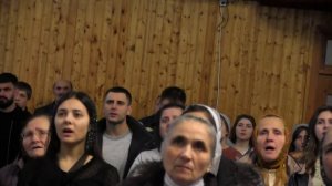 Общецерковное пение "Утром очень рано в стане Авраама "