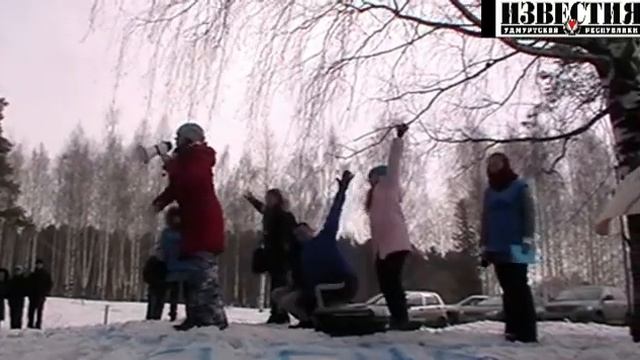 Креативные сани ИжГТУ смотреть онлайн