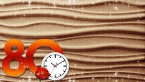 ФУТАЖ С ЮБИЛЕЕМ  80 лет