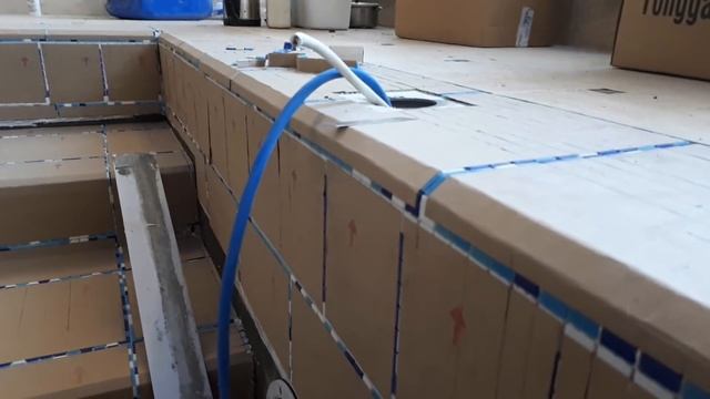Отделка бассейна мозаикой. Технология облицовки чаши +7 (926) 224-71-44