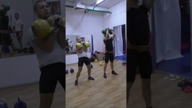 Толчок 24кг и 16кг 1 минута смотреть онлайн