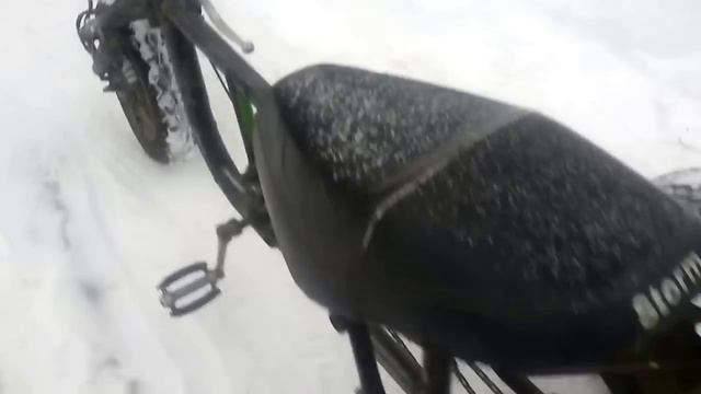 ЗИМНИЙ ТРЁХКОЛЁСНЫЙ ВЕЛОСИПЕД смотреть онлайн