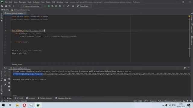 Python - Переводим изображение в бинарный формат и обратно