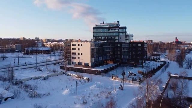 Карелия/Зимние зарисовки/Петрозаводск/Набережная/Онежское озеро смотреть онлайн