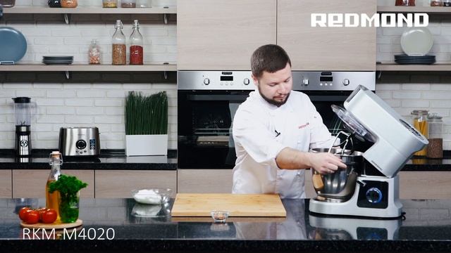 Рецепт "Творожный крем" с помощью кухонной машины REDMOND RKM-M4020
