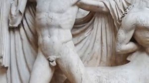 Битва лапифов с кентаврами, Метопа Парфенона, Мирон, ок. 440 г. до н. э.