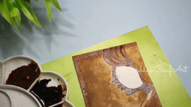How to make coffee painting | step by step coffee painting | Radha Krishna coffee painting смотреть онлайн