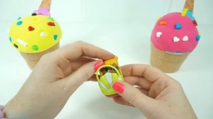 Сюрпризы ЛОЛ , маленькие куколки в мороженом LOL Surprise in icecream Video for kids Spongik tv