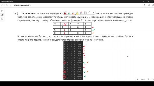 Решение ЕГЭ №2 по информатике | Сборник К. Ю. Полякова №240 смотреть онлайн
