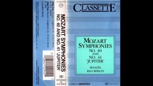 Wolfgang Amadeus Mozart - Symphony No. 40 in G minor, K 550 (Lorin Maazel)