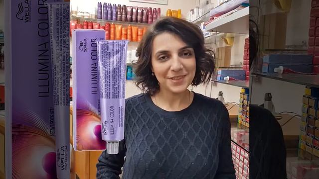 Окрашивание волос Wella Illumina Салон красоты Wella Элиза