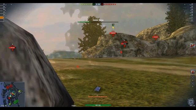 Обзор на AMX 38 танк 2 уровня WOT Blitz. Смелый француз смотреть онлайн