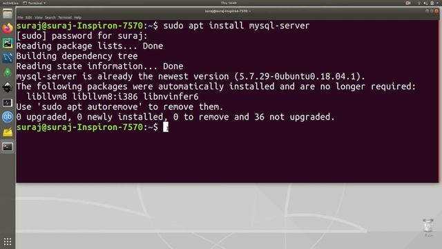 How To Install MySQL Server In Ubuntu Linux