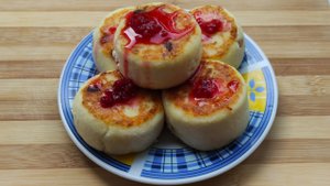 Сырники с изюмом