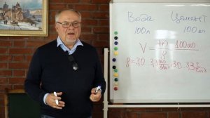 Лекция 19. Расчёт объема цементного раствора в зависимости от количества цемента и В:Ц отношения