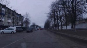 Первомайск Николаевская область таймлапс по городу. Февраль 2022 (4К Видео)