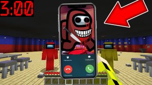 ПРЕДАТЕЛЬ ЭКЗИ АМОНГ АС позвонил в 3 часа ночи в майнкрафт ! IMPOSTER.EXE AMONG US MINECRAFT