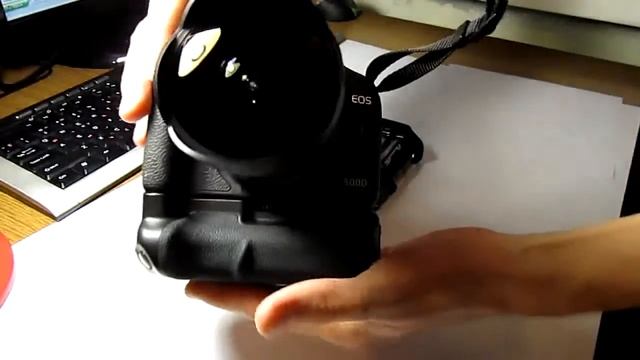 Обзор батарейного блока для EOS 500D смотреть онлайн