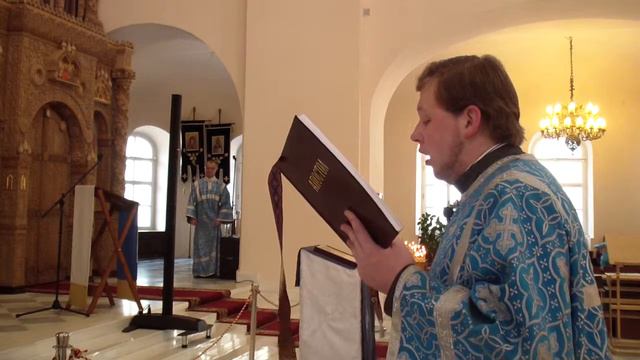 2014-04-07 Апостольское чтение (Евр 2, 11-18): смотреть онлайн