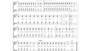 🎼 Тропарь воскресный, Глас 4 (альт) Светлую воскресения проповедь...