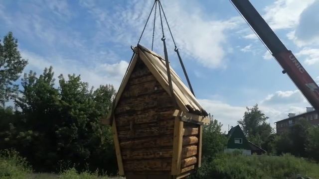 Купили дачный туалет. Произведение искусства.. смотреть онлайн