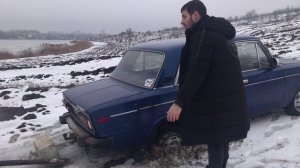 ПРЕВРАТИЛ ЖИГУЛИ В СНЕГОХОД. САМОДЕЛЬНЫЕ КОЛЕСА ДЛЯ ЖИГУЛИ.