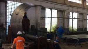 Вальцовка толстостенного конуса большого диаметра