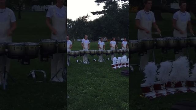 Cadets 2015 Drumline - Two Height Rolls