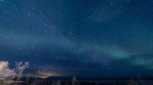 Aurora Borealis & Milky Way Timelapse Over Abisko National Park, Sweden