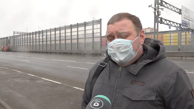 Дорожные рабочие привели в порядок участок Горьковского шоссе в Балашихе смотреть онлайн