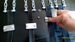 Цепи противоскольжения своими руками Snow chains with own hands