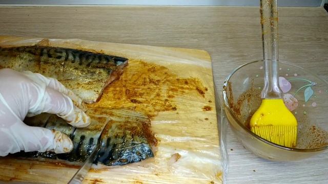 Скумбрия на мангале. Шашлык из рыбы. Самый простой и вкусный рецепт рыбы на мангале.