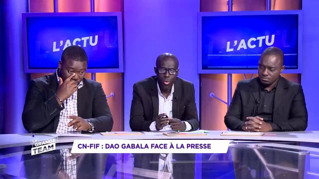 La Grande Team | L'Actu 02 du 23 Novembre 2021 | CN-FIF | Dao Gabala face à la presse смотреть онлайн