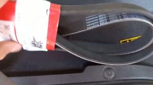 Замена приводного ремня Toyota Venza. 82 500 км Состояние
