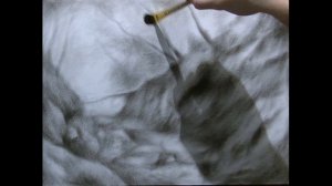 Мастер-класс по сухой кисти "Горная речка" Часть 1