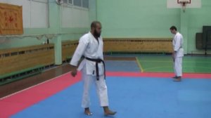 Shotokan Kata: Kanku Dai (standard KWF) by Mourad Saihia (part 1)