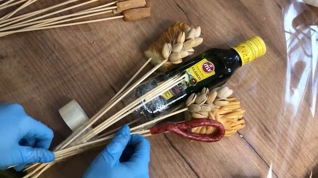 СБОРКА СЪЕДОБНОГО БУКЕТА СВОИМИ РУКАМИ  | ФУД ФЛОРИСТ