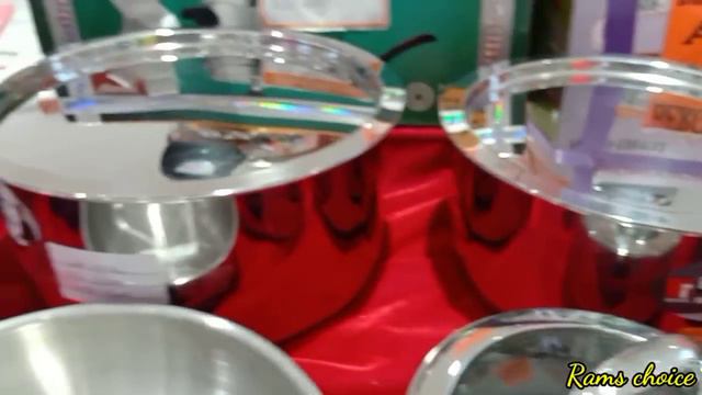 Rs 135 onwards Mud pot sets and stainless steel cookware combo offer life time warrenty/Rams choice
