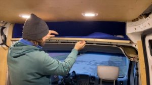 БОЛЬШАЯ и ТЕПЛАЯ полка над кабиной в автодоме фиат дукато