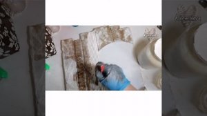 Часть 2 мастер-класс настенные часы из бумажной лозы, плетение, гофрокартон, интерьерные часы