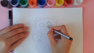 Рисуем мишку очень быстро и просто?