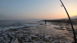 Shimano Encounter s96ML.יציאה לים ובדיקה חכה חדשה.לוקוס .טרחון ו אראס.Обловил новый спиннинг на мор