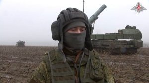 Боевая работа расчетов ЗРК «Бук-М3»