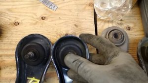 Ход шаровых задних верхних рычагов Хонда Одиссей