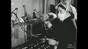 1969 год. Тюмень. Испытания Минздравом СССР масок и перчаток защищающих от COVID-19.