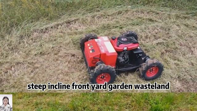 7Hp 7.5HP 9HP 15HP gasoline engine commercial crawler remote control commercial lawn mower