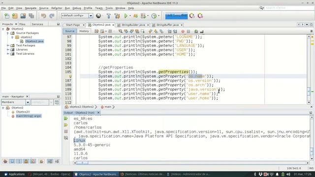 Java SE 0095 Clase System смотреть онлайн