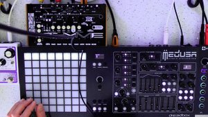 random techno 036 dreadbox/polyend medusa, novation circuit, bastl thyme (134bpm)