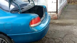 Газовые упоры вместо торсионов на MAZDA 626GE